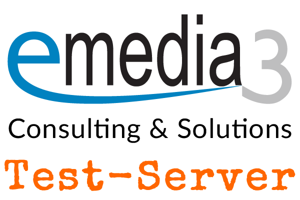 emedia3 GmbH Test-Server